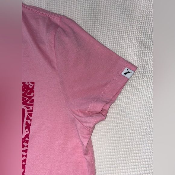 Women’s PUMA Pink T-Shirt size XL - Picture 6 of 9